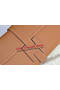 Hermes Jige Clutch Bag Calfskin Leather Wheat Replica