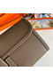 Hermes Jige Elan 29 Clutch Bag In Taupe Epsom Leather Replica