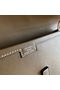 Hermes Jige Elan 29 Clutch Bag In Taupe Swift Calfskin Replica