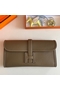 Hermes Jige Elan 29 Clutch Bag In Taupe Swift Calfskin Replica