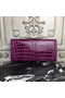 Hermes Jige Elan 29 Clutch In Fuchsia Crocodile Leather Replica