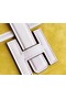 Hermes Jige Elan 29 Clutch In Yellow Suede Calfskin Replica