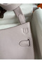 Hermes Jypsiere Mini Handmade Bag In Mauve Pale Evercolor Calfskin Replica