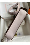 Hermes Jypsiere Mini Handmade Bag In Mauve Pale Evercolor Calfskin Replica