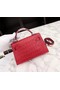 Hermes Kelly 19cm Tote Bag crocodile Leather KL19 red Replica