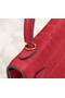Hermes Kelly 19cm Tote Bag crocodile Leather KL19 red Replica