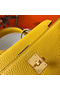 Hermes Kelly 20cm Bag In Yellow Clemence Leather GHW Replica