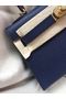 Hermes Kelly 20cm Tote Bag Original Epsom Leather KL20 Blue Replica