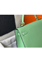 Hermes Kelly 25cm Sellier Bag In Vert Criquet Epsom Leather Replica