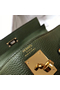 Hermes Kelly 28cm Bag In Canopee Clemence Leather GHW Replica