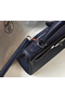 Hermes Kelly 28cm Bag In Dark Blue Clemence Leather PHW Replica