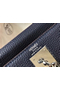 Hermes Kelly 28cm Bag In Dark Blue Clemence Leather PHW Replica