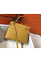 Hermes Kelly 28cm Bag In Yellow Epsom Leather GHW Replica