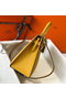 Hermes Kelly 28cm Bag In Yellow Epsom Leather GHW Replica