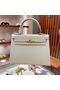 Hermes Kelly 28cm Shoulder Bags Epsom Leather KL28 creamy-white Gold hardware Replica