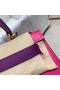 Hermes Kelly 28cm Shoulder Bags Epsom Leather KL28 Plum red&purple Replica