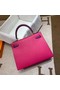 Hermes Kelly 28cm Shoulder Bags Epsom Leather KL28 Plum red&purple Replica