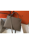 Hermes Kelly 32cm Bag In Tuape Grey Epsom Leather GHW Replica