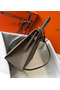 Hermes Kelly 32cm Bag In Tuape Grey Epsom Leather GHW Replica