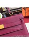 Hermes Kelly 32cm Shoulder Bag TOGO Leather KY32 Wine Replica