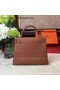 Hermes Kelly 32cm Shoulder Bag Wheat TOGO Leather KY32 Silver Replica