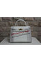 Hermes Kelly 32cm Shoulder Bag White Croco Leather K32 Gold Replica