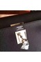 Hermes Kelly 32cm Shoulder Bags Original espom leather black Replica