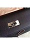Hermes Kelly 32cm Shoulder Bags Original espom leather black Replica