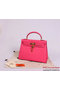 Hermes Kelly 32cm Handle Bag Plum Togo Leather Gold Replica