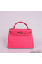 Hermes Kelly 32cm Handle Bag Plum Togo Leather Gold Replica