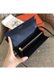 Hermes Kelly Classic Long Wallet In Navy Epsom Leather Replica