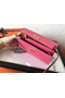 Hermes Kelly Classic Long Wallet In Pink Epsom Leather Replica