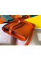 Hermes Kelly Classique To Go Wallet In Orange Epsom Calfskin Replica
