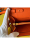 Hermes Kelly Classique To Go Wallet In Orange Epsom Calfskin Replica