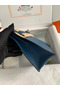Hermes Kelly Danse II Bag In Deep Blue Evercolor Calfskin Replica