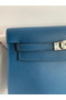 Hermes Kelly Danse II Bag In Deep Blue Evercolor Calfskin Replica