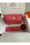 Hermes Kelly Danse II Bag In Rose Lipstick Evercolor Calfskin Replica