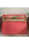 Hermes Kelly Danse II Bag In Rose Lipstick Evercolor Calfskin Replica