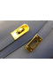 Hermes Kelly Epsom Leather Wallet H4086 Blue Replica