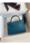 Hermes Kelly Mini II Sellier Handmade Bag In Colvert Ostrich Leather Replica