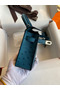 Hermes Kelly Mini II Sellier Handmade Bag In Colvert Ostrich Leather Replica
