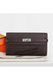 Hermes Kelly Original Leather Bi-Fold Wallet A708 Brown Replica