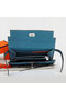 Hermes Kelly Original Leather Bi-Fold Wallet A708 Light Blue Replica