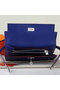 Hermes Kelly Original Saffiano Leather Bi-Fold Wallet A708 RoyalBlue Replica