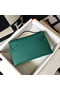 Hermes Kelly Pochette Bag In Vert Veronese Epsom Leather Replica
