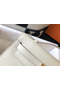 Hermes Kelly Pochette Bag In White Epsom Leather Replica