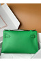 Hermes Kelly Pochette Handmade Bag In Bamboo Swift Calfskin Replica