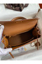 Hermes Kelly Retourne 25 Handmade Bag In Gold Clemence Leather Replica