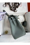 Hermes Kelly Retourne 25 Handmade Bag In Vert Amande Clemence Leather Replica