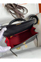 Hermes Kelly Sellier 25 Handmade Bag In Black Mysore Goatskin Replica